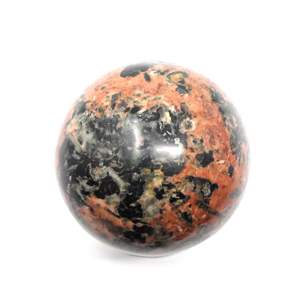 Orange Orthoclase Sphere 45mm | The Crystal Man