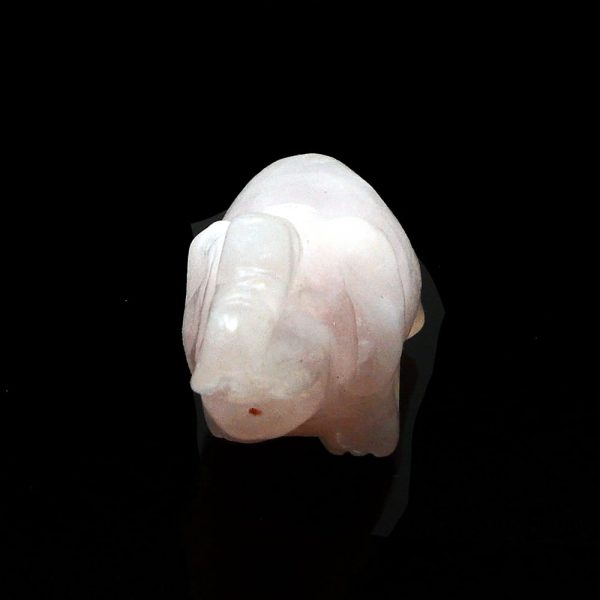 Rose Quartz Elephant All Specialty Items crystal elephant