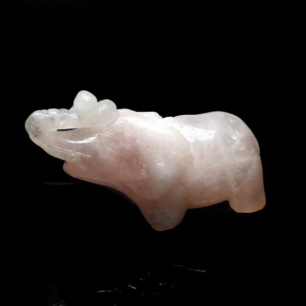 Rose Quartz Elephant All Specialty Items crystal elephant