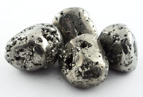 Pyrite, tumbled, 4oz All Tumbled Stones pyrite