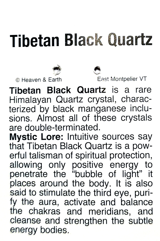 black quartz properties