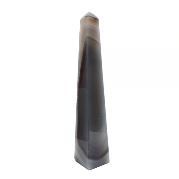 Banded Agate Obelisk All Polished Crystals agate