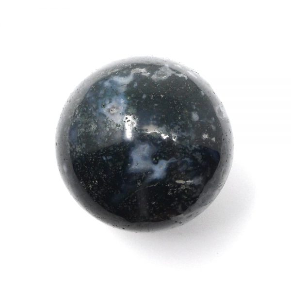 Moss Agate Sphere 50mm All Polished Crystals agate