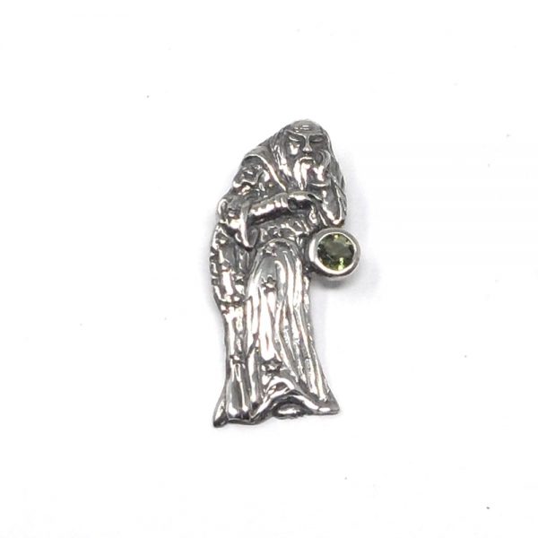 Moldavite Wizard Pendant All Crystal Jewelry authentic moldavite